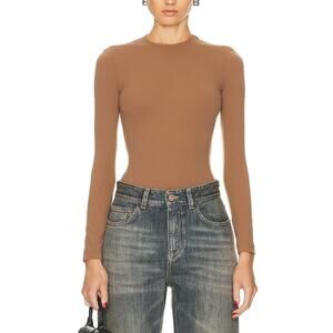 Balenciaga Fitted Brown Top Bodysuit Size 38 EU / 4 US